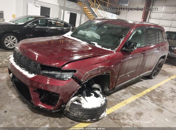 1C4RJHAG0SC329958 2025 JEEP GRAND CHEROKEE Красный Передняя левая четверть