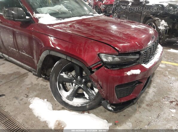1C4RJHAG0SC329958 2025 JEEP GRAND CHEROKEE Красный Вид спереди