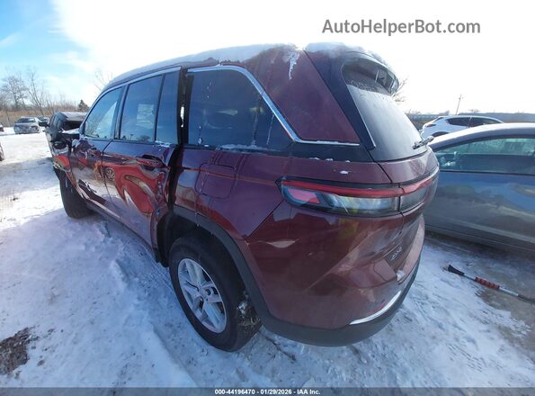 1C4RJHAG1PC538732 2023 JEEP GRAND CHEROKEE Красный Задняя левая четверть