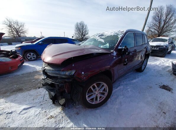 1C4RJHAG1PC538732 2023 JEEP GRAND CHEROKEE Красный Передняя левая четверть