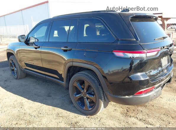 1C4RJHAG2PC625474 2023 JEEP GRAND CHEROKEE Черный Задняя левая четверть