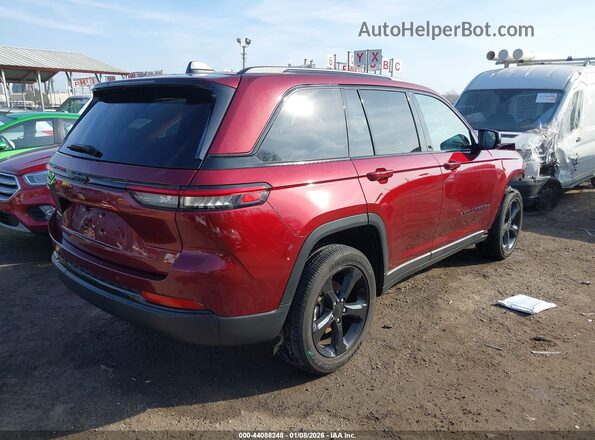 1C4RJHAG2RC209394 2024 JEEP GRAND CHEROKEE Бордовый Задняя правая четверть