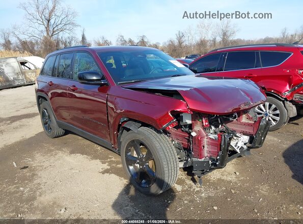 1C4RJHAG2RC209394 2024 JEEP GRAND CHEROKEE Бордовый Передняя правая четверть