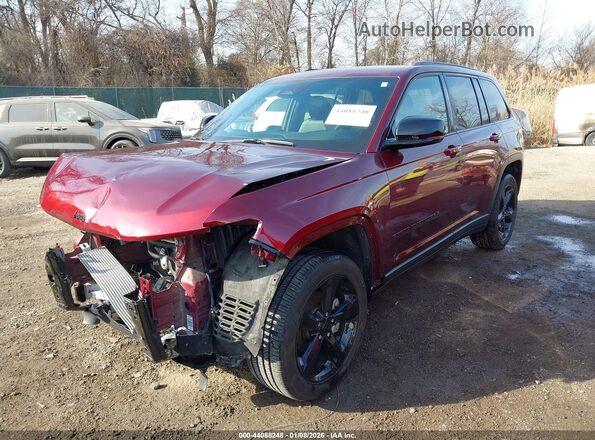 1C4RJHAG2RC209394 2024 JEEP GRAND CHEROKEE Бордовый Передняя левая четверть