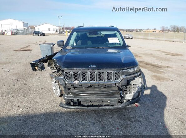 1C4RJHAG3PC640551 2023 JEEP GRAND CHEROKEE Black Widok zestawu wskaźników
