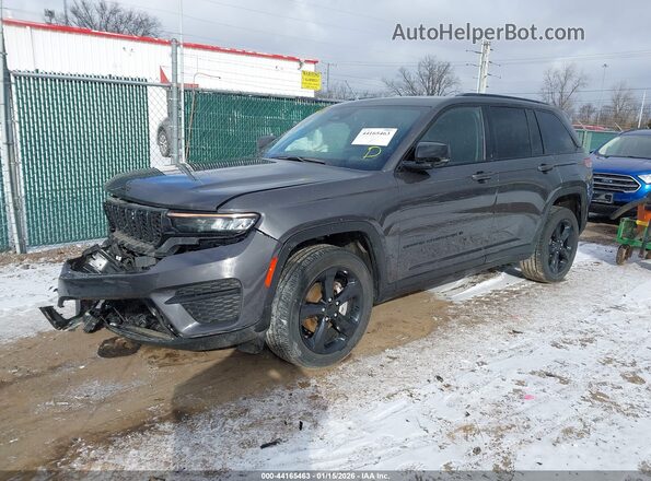 1C4RJHAG4PC620079 2023 JEEP GRAND CHEROKEE Серый Передняя левая четверть