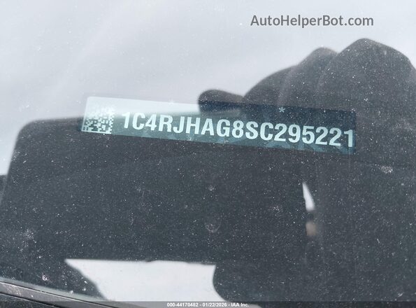 1C4RJHAG8SC295221 2025 JEEP GRAND CHEROKEE Бордовый Вид подкапотного пространства