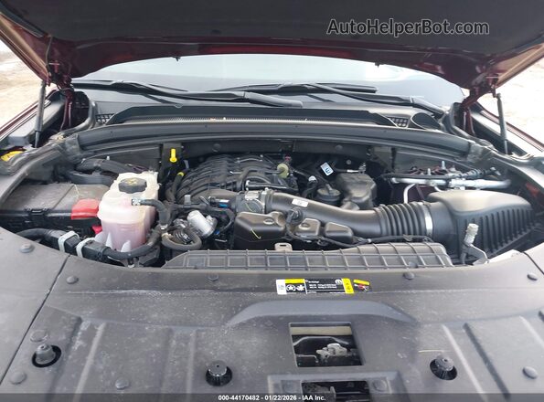 1C4RJHAG8SC295221 2025 JEEP GRAND CHEROKEE Бордовый Вид сзади
