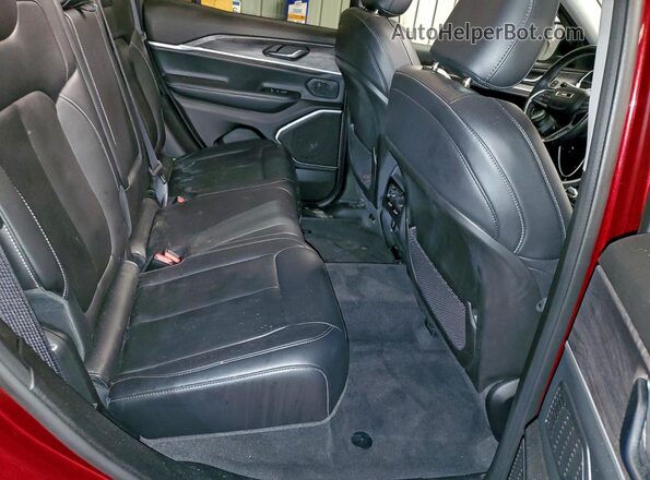 1C4RJHBG2N8540861 2022 JEEP GRAND Бордовый Вид задней части салона