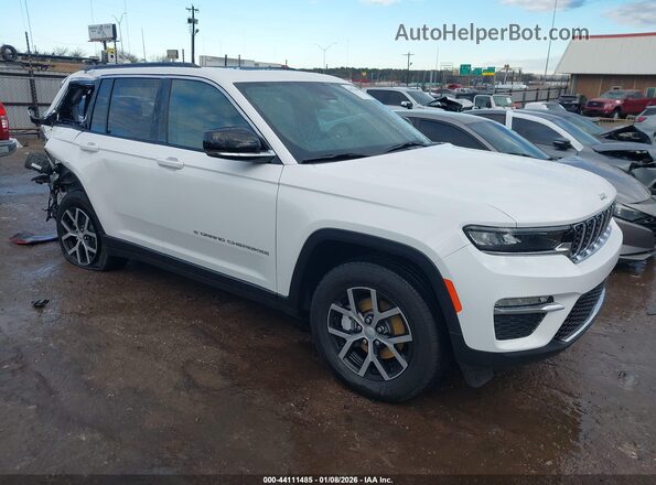 1C4RJHBG2SC338045 2025 JEEP GRAND CHEROKEE Белый Передняя правая четверть