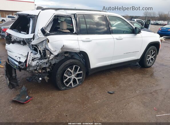 1C4RJHBG2SC338045 2025 JEEP GRAND CHEROKEE Белый Задняя правая четверть