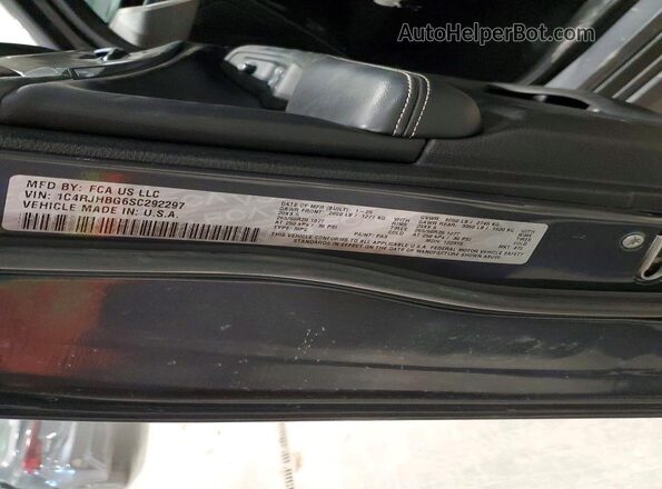 1C4RJHBG6SC292297 2025 JEEP GRAND Gray Widok naklejki z numerem VIN