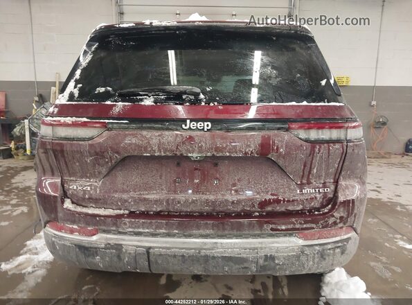 1C4RJHBG6SC339876 2025 JEEP GRAND CHEROKEE Красный 