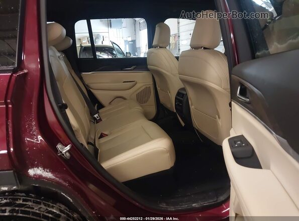 1C4RJHBG6SC339876 2025 JEEP GRAND CHEROKEE Красный Вид наклейки с VIN-кодом