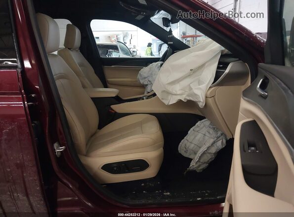 1C4RJHBG6SC339876 2025 JEEP GRAND CHEROKEE Красный Вид салона спереди