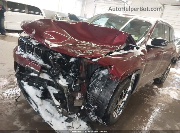 1C4RJHBG6SC339876 2025 JEEP GRAND CHEROKEE Красный Вид спереди