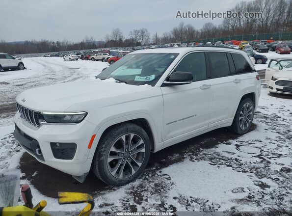 1C4RJHDG8PC505061 2023 JEEP GRAND CHEROKEE Белый Передняя левая четверть