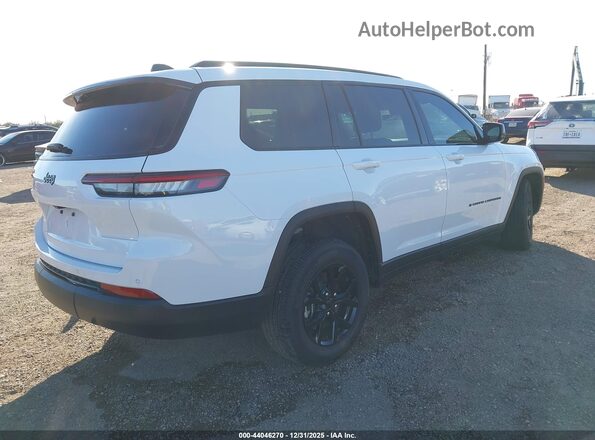 1C4RJJAG8S8715134 2025 JEEP GRAND CHEROKEE L Белый Задняя правая четверть