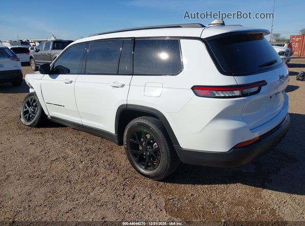 1C4RJJAG8S8715134 2025 JEEP GRAND CHEROKEE L Белый Задняя левая четверть