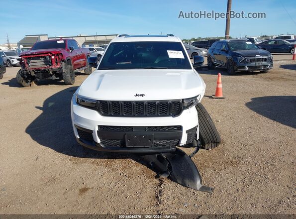 1C4RJJAG8S8715134 2025 JEEP GRAND CHEROKEE L Белый Вид щитка приборов