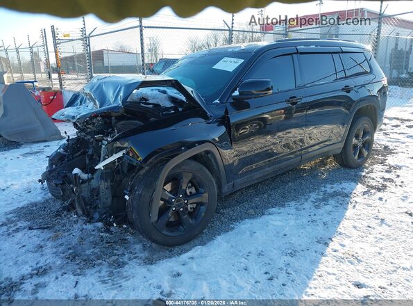 1C4RJKAG7R8563105 2024 JEEP GRAND CHEROKEE L Черный Передняя левая четверть