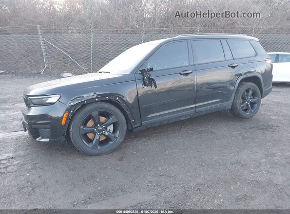 1C4RJKAG8R8917911 2024 JEEP GRAND CHEROKEE L Черный Передняя левая четверть