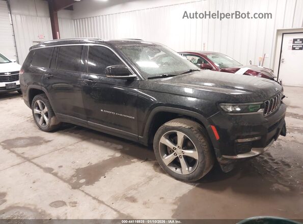 1C4RJKBG2M8168224 2021 JEEP GRAND CHEROKEE L Black Przód prawy