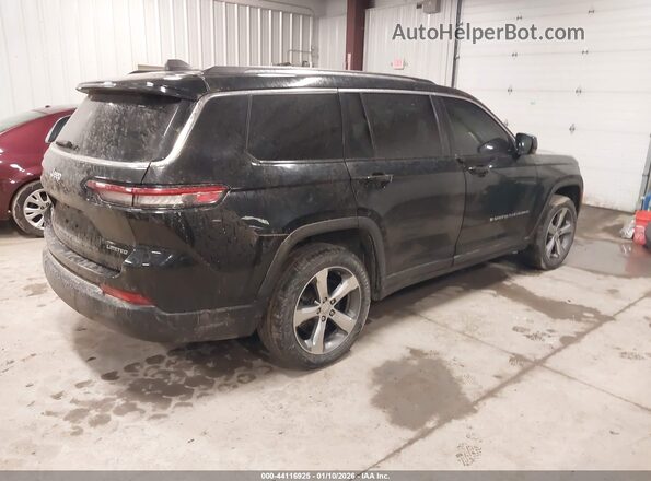 1C4RJKBG2M8168224 2021 JEEP GRAND CHEROKEE L Black Tył prawy