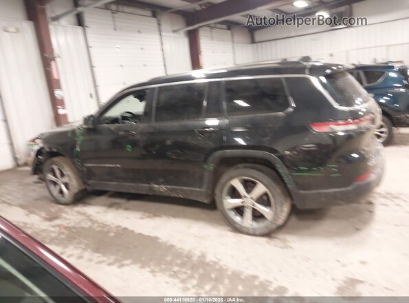 1C4RJKBG2M8168224 2021 JEEP GRAND CHEROKEE L Black Widok wnętrza 360 stopni