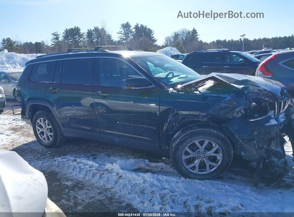 1C4RJKBG5M8127666 2021 JEEP GRAND CHEROKEE L Черный Панорамный вид салона 360°