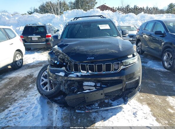 1C4RJKBG5M8127666 2021 JEEP GRAND CHEROKEE L Черный Вид задней части салона