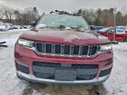 2022 Jeep Grand Cherokee L Limited Maroon vin: 1C4RJKBG5N8587332
