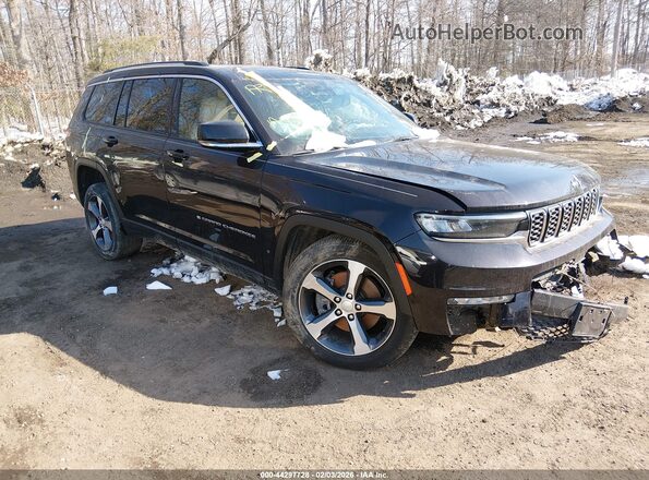 1C4RJKBG6P8744403 2023 JEEP GRAND CHEROKEE L Фиолетовый Передняя правая четверть