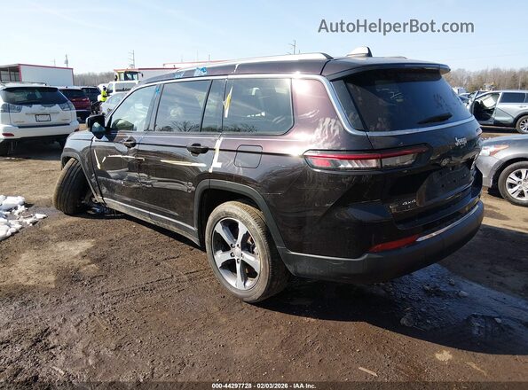 1C4RJKBG6P8744403 2023 JEEP GRAND CHEROKEE L Фиолетовый Задняя левая четверть
