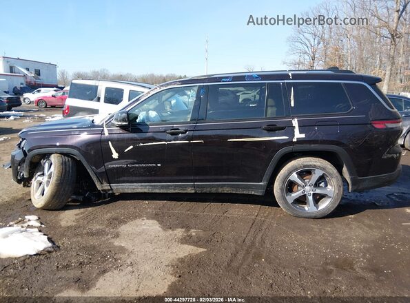 1C4RJKBG6P8744403 2023 JEEP GRAND CHEROKEE L Фиолетовый Панорамный вид салона 360°