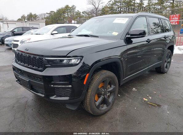 1C4RJKBG7R8625519 2024 JEEP GRAND CHEROKEE L Черный Передняя левая четверть