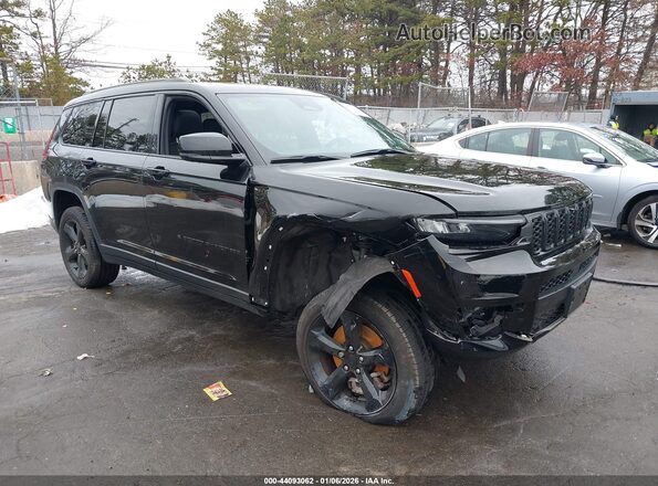 1C4RJKBG7R8625519 2024 JEEP GRAND CHEROKEE L Черный Передняя правая четверть