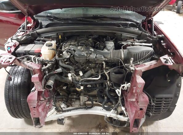 1C4RJKBG9M8202336 2021 JEEP GRAND CHEROKEE L Красный Вид сзади