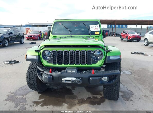 1C4RJXFN9SW533450 2025 JEEP WRANGLER Green Вид щитка приладів