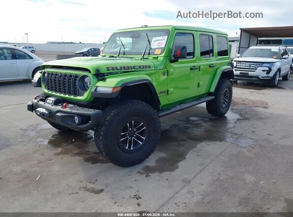 1C4RJXFN9SW533450 2025 JEEP WRANGLER Green Передня ліва чверть