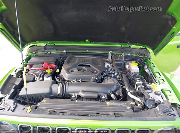 1C4RJXFN9SW533450 2025 JEEP WRANGLER Green Вид ззаду
