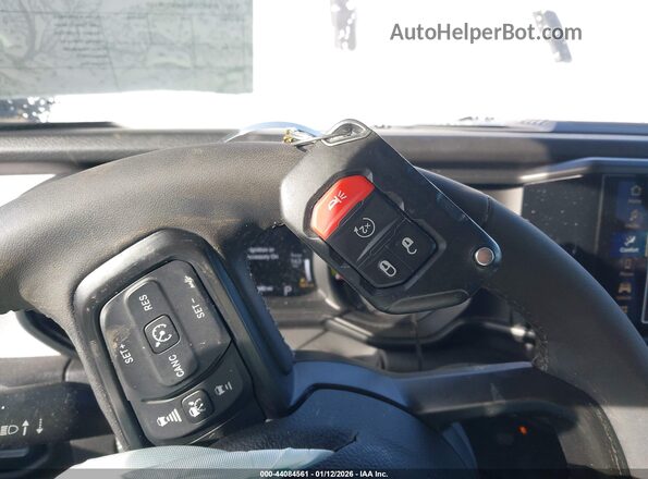 1C4RJXN66SW596449 2025 JEEP WRANGLER White Dashboard view