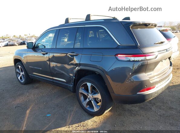 1C4RJYB63N8761926 2022 JEEP GRAND CHEROKEE 4XE Серый Задняя левая четверть