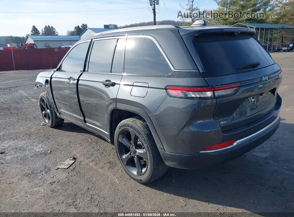 1C4RJYB63PC650115 2023 JEEP GRAND CHEROKEE 4XE Gray Задня ліва чверть