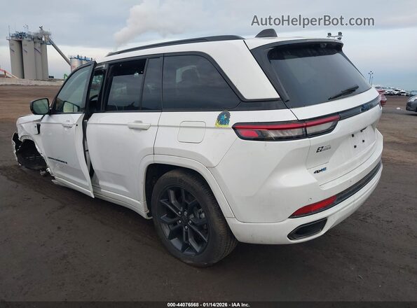 1C4RJYB63RC196502 2024 JEEP GRAND CHEROKEE 4XE Белый Задняя левая четверть