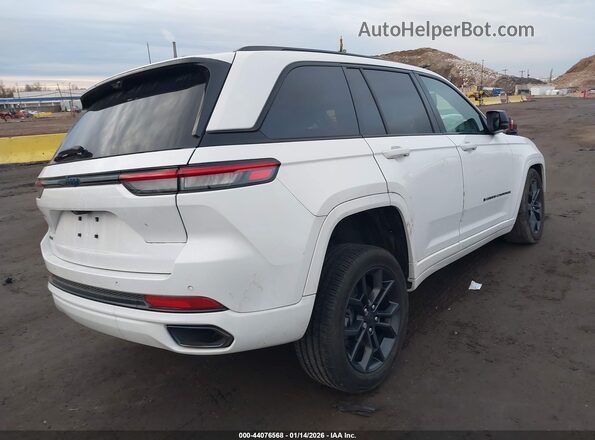 1C4RJYB63RC196502 2024 JEEP GRAND CHEROKEE 4XE Белый Задняя правая четверть