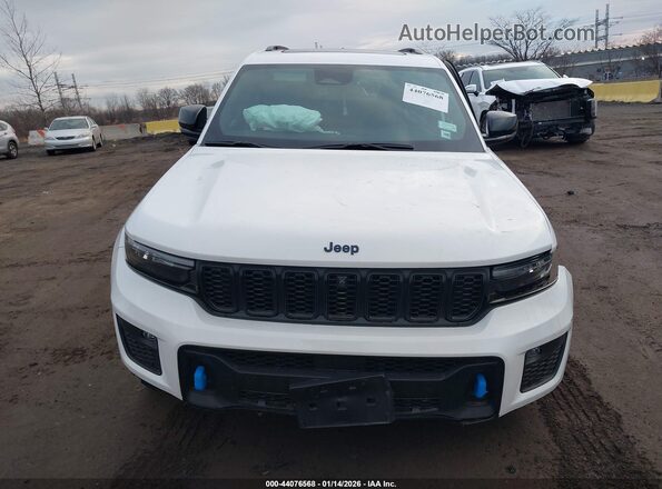 1C4RJYB63RC196502 2024 JEEP GRAND CHEROKEE 4XE Белый Вид щитка приборов
