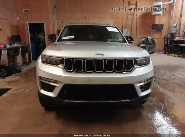 1C4RJYB63RC720456 2024 JEEP GRAND CHEROKEE 4XE Серебряный Вид щитка приборов