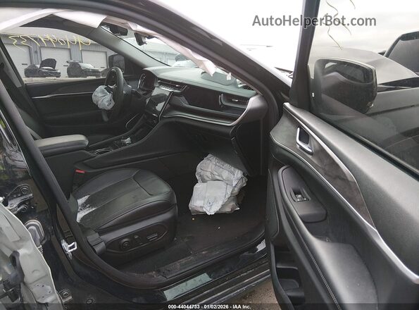1C4RJYB67N8748290 2022 JEEP GRAND CHEROKEE 4XE Black Widok wnętrza z przodu