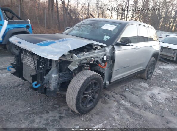 1C4RJYC69R8504970 2024 JEEP GRAND CHEROKEE 4XE Silver Front left